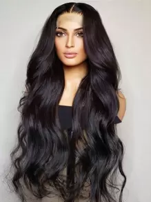 Body Wave 4 X 4 Lace Closure Wig Human Hair Wig With Baby Hair Pre Plucked High Density Hair Replacement Wig For Women - SNatural - View 3