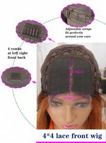 Body Wave 4 X 4 Lace Closure Wig Human Hair Wig With Baby Hair Pre Plucked High Density Hair Replacement Wig For Women - SNatural - View 7