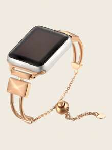 Correa de reloj de acero inoxidable compatible con Apple Watch - Oro rosa - Ver 1