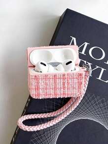 1 个粉色耳机盒兼容 Airpods Pro 第二代。女包风格 Airpods 保护套第三代，带便携式腕带的 Airpod Pro 保护套，特殊独特耳塞盒兼容 Airpods Pro。 - 粉色 - 查看 2