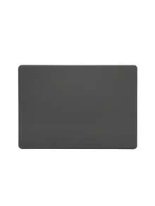 2pcs Carbon Fiber Textured PC Laptop Case & Base Compatible With MacBook - Black - View 3