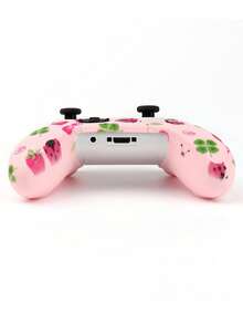 1 件 X 系列 X 草莓图案硅胶控制器手柄套，防汗防滑 - 彩色 - 查看 5