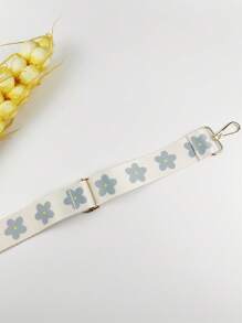 Adjustable Bag Strap Flower Pattern Replacement Strap For Shoulder Bag Crossbody Bag - Multicolor - View 2