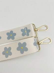 Adjustable Bag Strap Flower Pattern Replacement Strap For Shoulder Bag Crossbody Bag - Multicolor - View 6