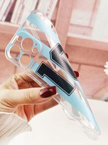 Vỏ điện thoại có số & sọc - Trong sáng - Xem 2