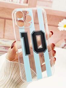 Vỏ điện thoại có số & sọc - Trong sáng - Xem 6