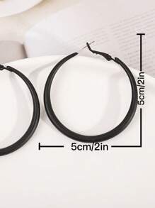 Minimalistyczne Kolczyki Hoop