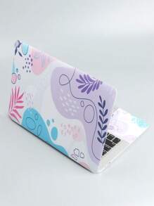 1set 15 Inch Leaf Pattern PVC Laptop Protective Sticker