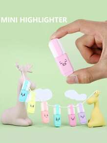 6pcs Mixed Color Highlighter Pen