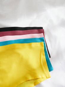 大碼5入組素色簡約風內褲