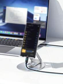 Essager PD 100W USB Type-C 转 USB C 7A 快速充电数据线 兼容 16、16 Pro Max、15、15 Plus、15 Pro、15 Pro Max，兼容小米，兼容 OnePlus Type C 锌合金 Nan - 黑色 - 查看 4