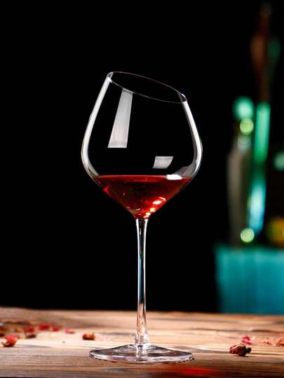 1入組玻璃飲料杯，家用極簡透明水杯