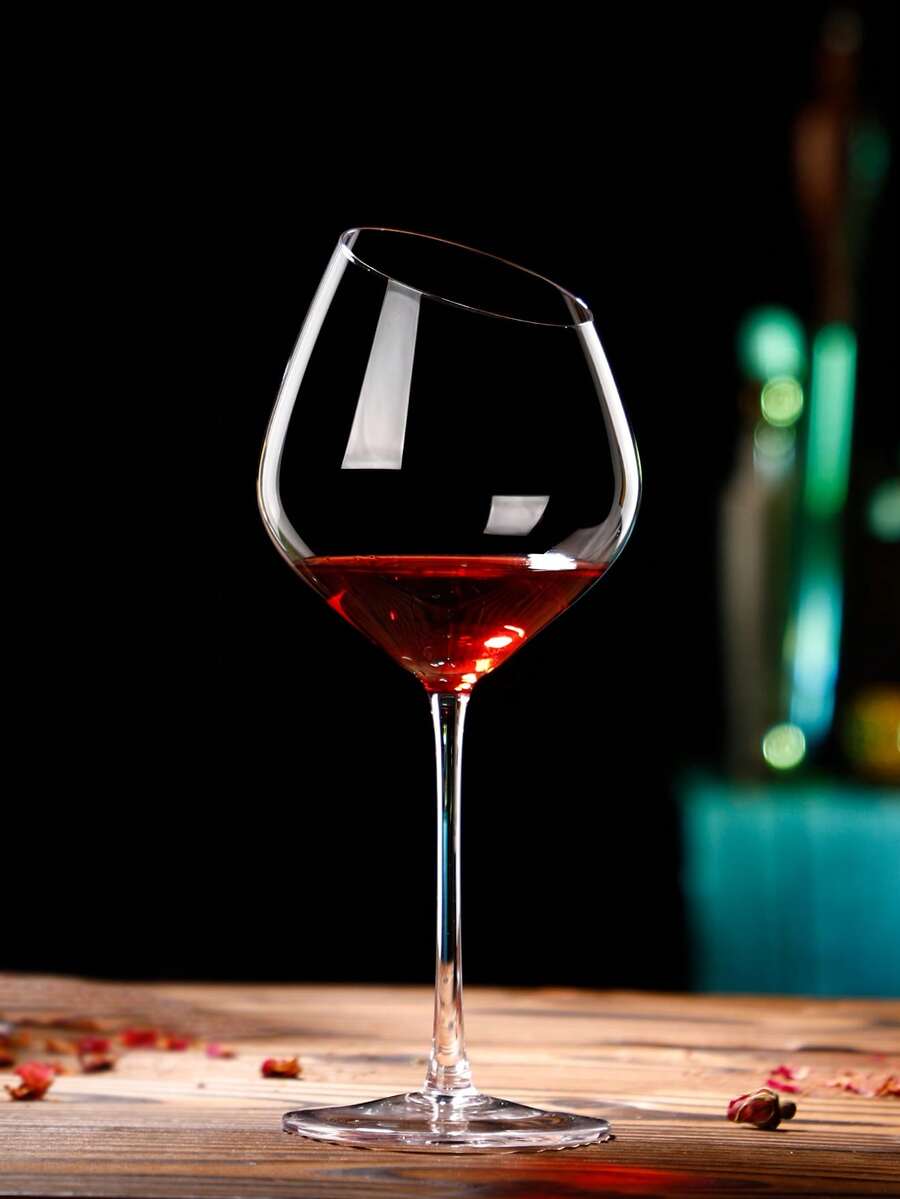 1入組玻璃飲料杯，家用極簡透明水杯