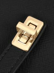 NEWHEY 大号单肩手提包 防水 可调节肩带 大容量 PU 适合少女 女士 大学生、白领 非常适合学校、大学、通勤、返校 适合少女 女士 大学生、新手和白领工作者，非常适合返校、大学、初中、高中、工作、商务、通勤、时尚商务休闲女包 非常适合办公室商务和工作，时尚工作包女士，非常适合日常优雅和特殊场合 - 黑色 - 查看 9