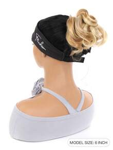 Short Curly Ponytail Synthetic Hair Extension With Claw - Multicolor - View 2