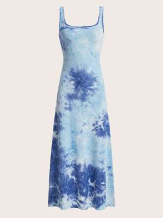 Tie Dye Tank Dress