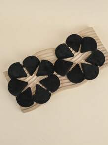 12pcs/Set Triangle Powder Puff Set For Loose Powder, Compact Powder, Cushion Foundation, And Other Beauty Tools - Black - View 3