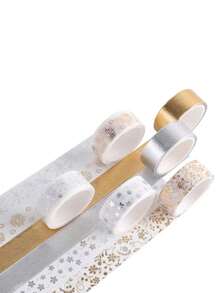 1 bộ Băng Washi Kim Loại, Băng Trang Trí Cho Học Sinh - Nhiều màu - Xem 5