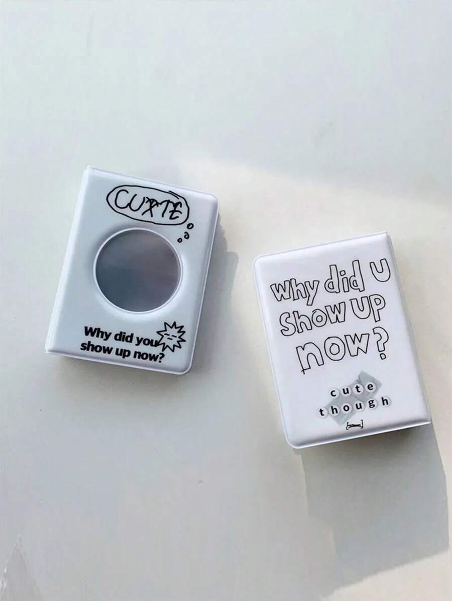 1入組標語圖畫相冊，家用照片卡冊 - 黑與白 - 查看 1