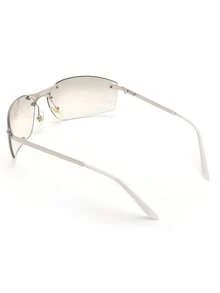 星星細節無框Y2K太陽眼鏡 - 漸層 - 查看 4