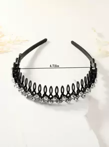 طوق الشعر بديكور حجر الراين