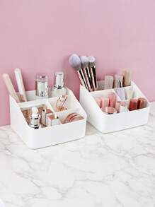 1入組多格桌面收納盒 - 白色 - 查看 4