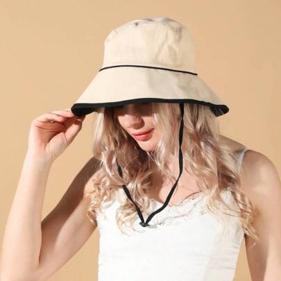 Two Tone Bucket Hat
