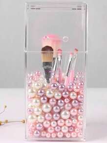 10克3-10毫米ABS人造珍珠珠圓形塑料亞克力間隔珠用於DIY珠寶製作尋找