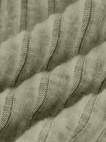 SHEIN MOD Lettuce Trim Cami Top - Mint Green - View 4