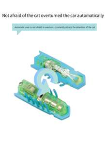 1 Điện Lật Đồ Họa Hoạt Hình Đồ Chơi Thú Cưng Cho Chó Và Mèo Để Tương Tác - Màu xanh nhạt - Xem 5