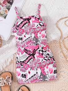 Đầm em bé Tim Lá thư - Nhiều màu - Xem 2