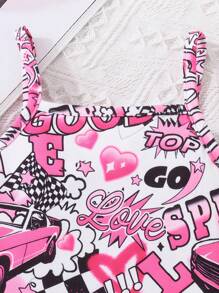 Đầm em bé Tim Lá thư - Nhiều màu - Xem 6