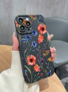 Vỏ điện thoại in hoa - Nhiều màu - Xem 2