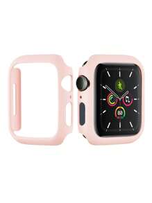 Solid Case Compatible With Apple Watch - Pink - View 1