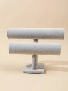 1入組灰色雙多層塑膠手環展示架 - 灰色 - 查看 3