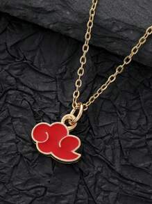 Cloud Pendant Necklace - Multicolor - View 7