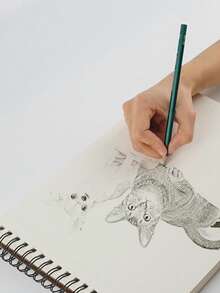 1pc Spiral Sketch Book