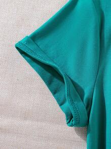 SHEIN Mädchen T-Shirt mit Cartoon Grafik