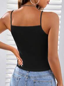 SHEIN EZwear Top de tirantes sólido