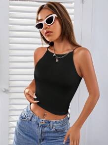 SHEIN EZwear Top de tirantes sólido