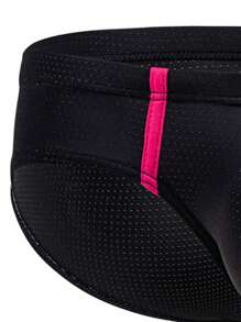 男士3入組織帶拼接內褲 - 彩色 - 查看 3