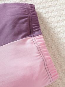 2入組撞色短袖T恤和摩托車風格短褲套裝適合夏天 - 彩色 - 查看 4