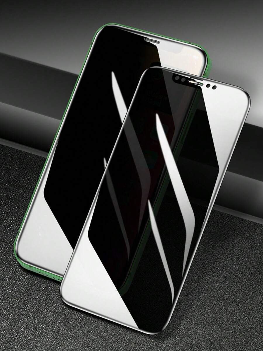 2入組手機螢幕隱私保護裝置適用於iphone - 無色 - 查看 1