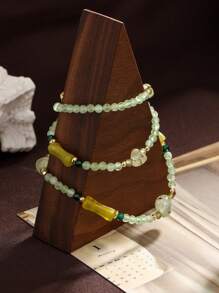 1 Thời Trang Đá Pha Lê Tự Nhiên Trang Trí Vòng Cổ Cho Nữ Trang Trí Lễ Hội - Nhiều màu - Xem 3