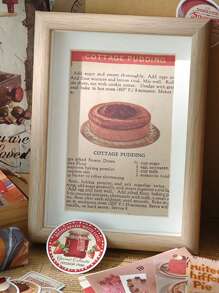 100pcs/pack Book & Slogan Graphic Material Paper, Vintage Multi-purpose Decorative Craft Paper For DIY Craft, Decoration, Hand Account - Multicolor - View 5