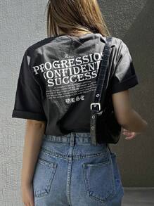 DAZY Slogan Graphic Drop Vai Tee Better TIẾN ĐỘ TỰ TIN THÀNH CÔNG CÓ THỂ TRỞ THÀNH XUẤT SẮC MỌI ĐIỀU NÀY NHƯNG KHÔNG CÓ GÌ CÓ GIÁ TRỊ ĐẾN DỄ DÀNG VÀ THOẢI MÁI LÀ MỘT PANDID TRỞ NÊN TỐT HƠN Ở MỘT ĐIỀU GÌ PHỤ THUỘC ÍT HƠN VÀO DOLS Bẩm sinh SẴN SÀNG THỰC HÀNH HOẠT ĐỘNG TRÊN MỘT TÌM KIẾM PHẢN HỒI THƯỜNG XUYÊN CHÍNH XÁC HƠN TỐT NHẤT - Màu xám đen - Xem 4