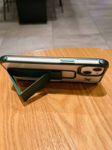 Vỏ điện thoại chống rơi từ tính có giá đỡ - màu xanh lá - Xem 3