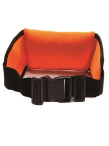 Water Resistant Polyester Zipper Running Waist Bag - Orange - View 2