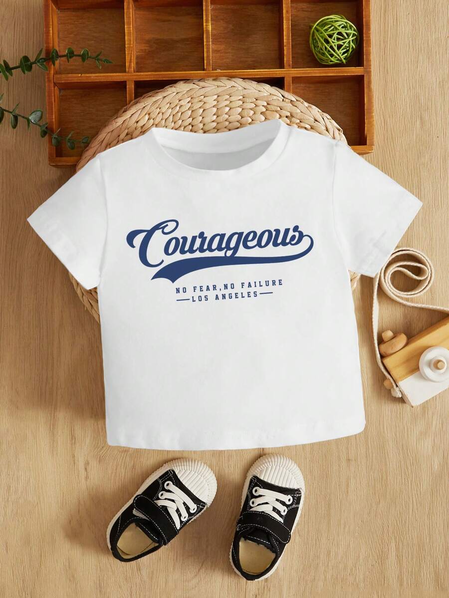 Tops em bé Lá thư - trắng - Xem 1