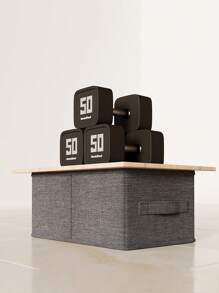 1/2 pièces Boîte de rangement pliable en tissu gris pour sous-vêtements, organisateur lavable pour commode pour soutiens-gorge, culottes, usage domestique